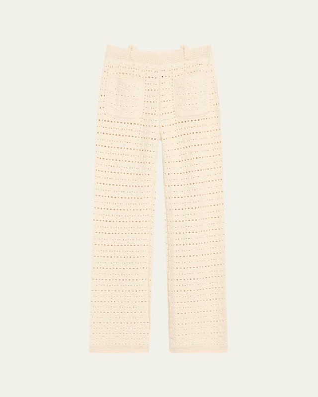Arola Crochet Cashmere GG 5 Trousers